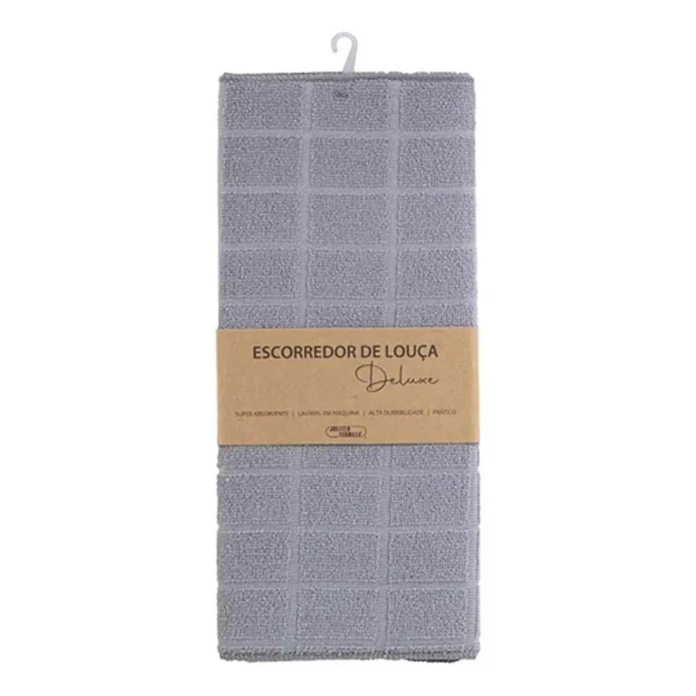 Escorredor De Louça Deluxe - Jolitex Cinza