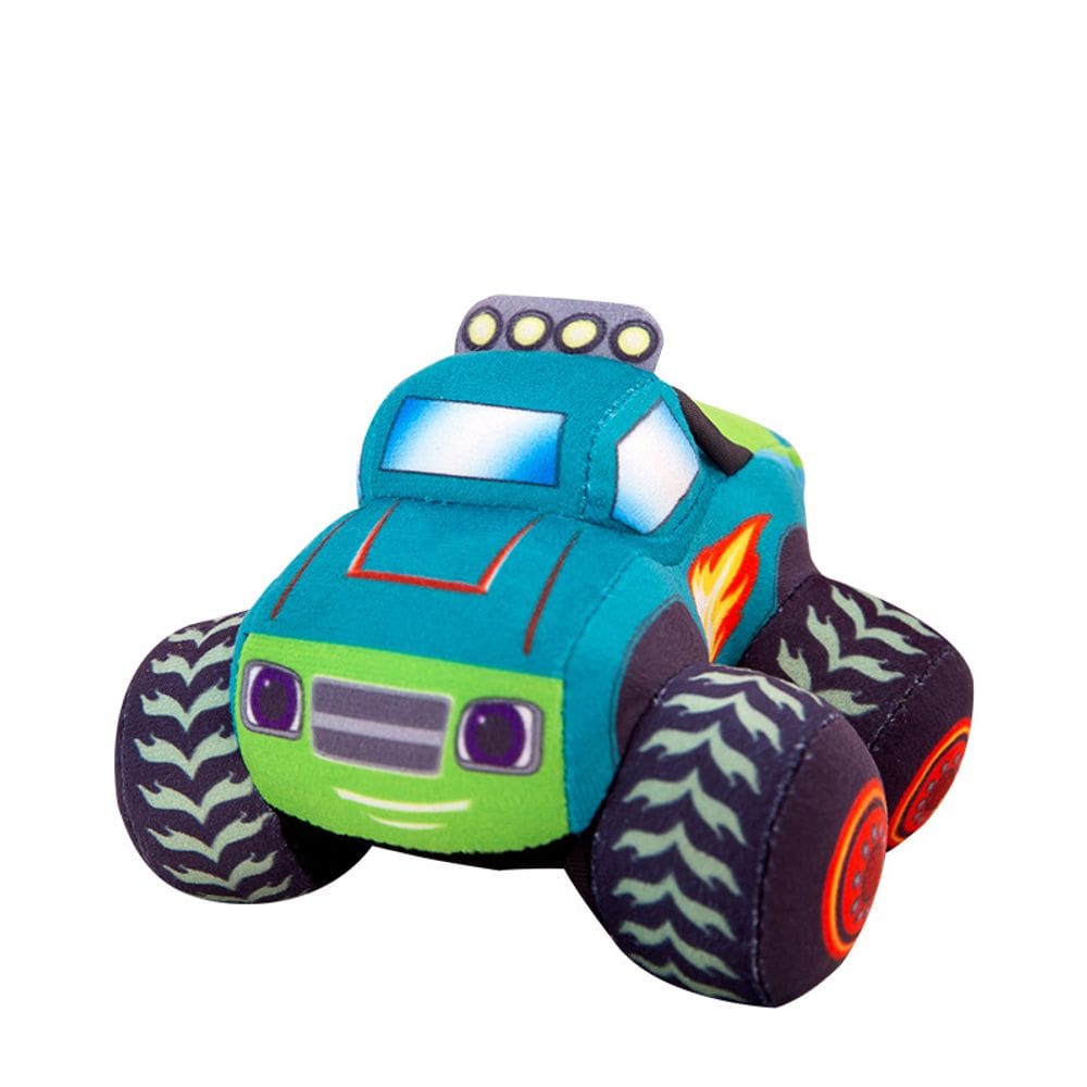 Boneca de brinquedo de pelúcia Soft Cartoon Car Stuffed Vehicle Figur 14 cm