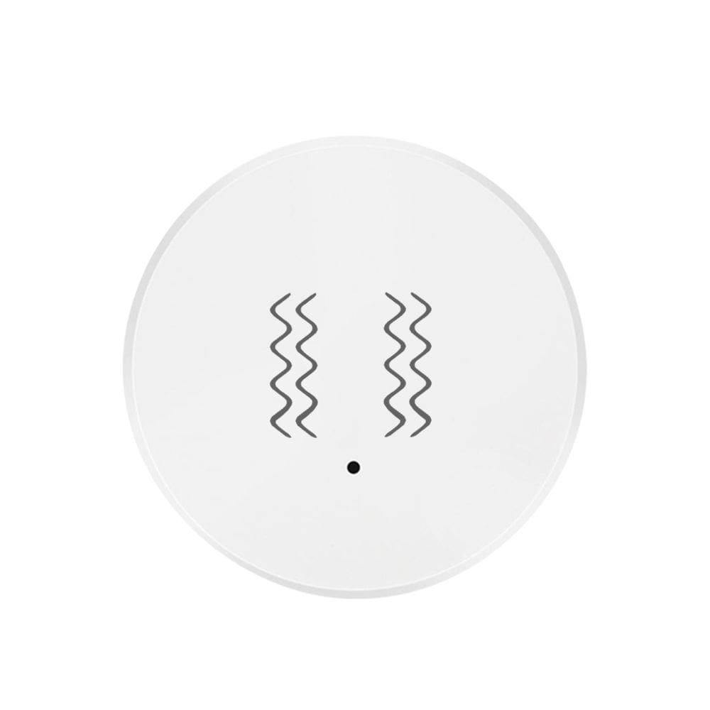 Sensor de movimento de vibração Tuya Zigbee para automação residencial