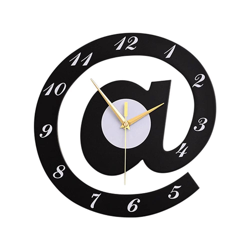 Relógio de parede Modern @ Symbol Minimalist Nordic Design