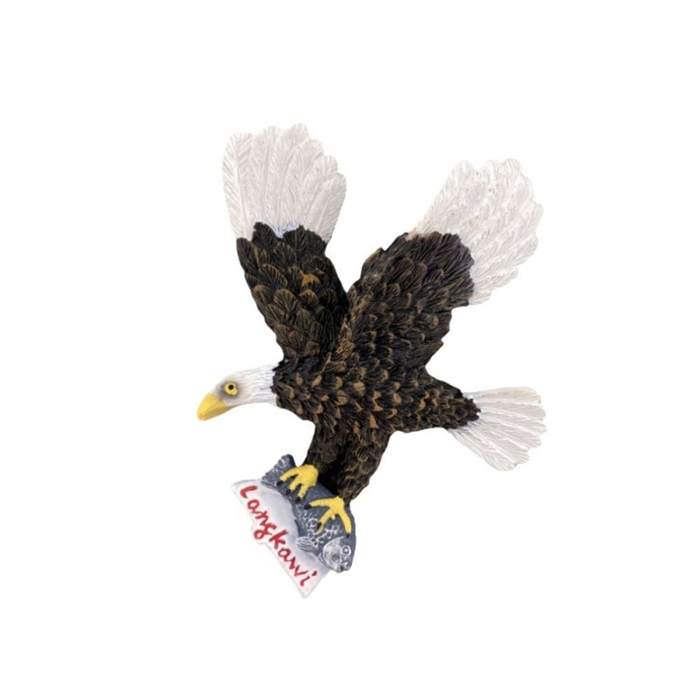 Ímã de geladeira Langkawi Eagle 3D Resin Creative Flying Eagle