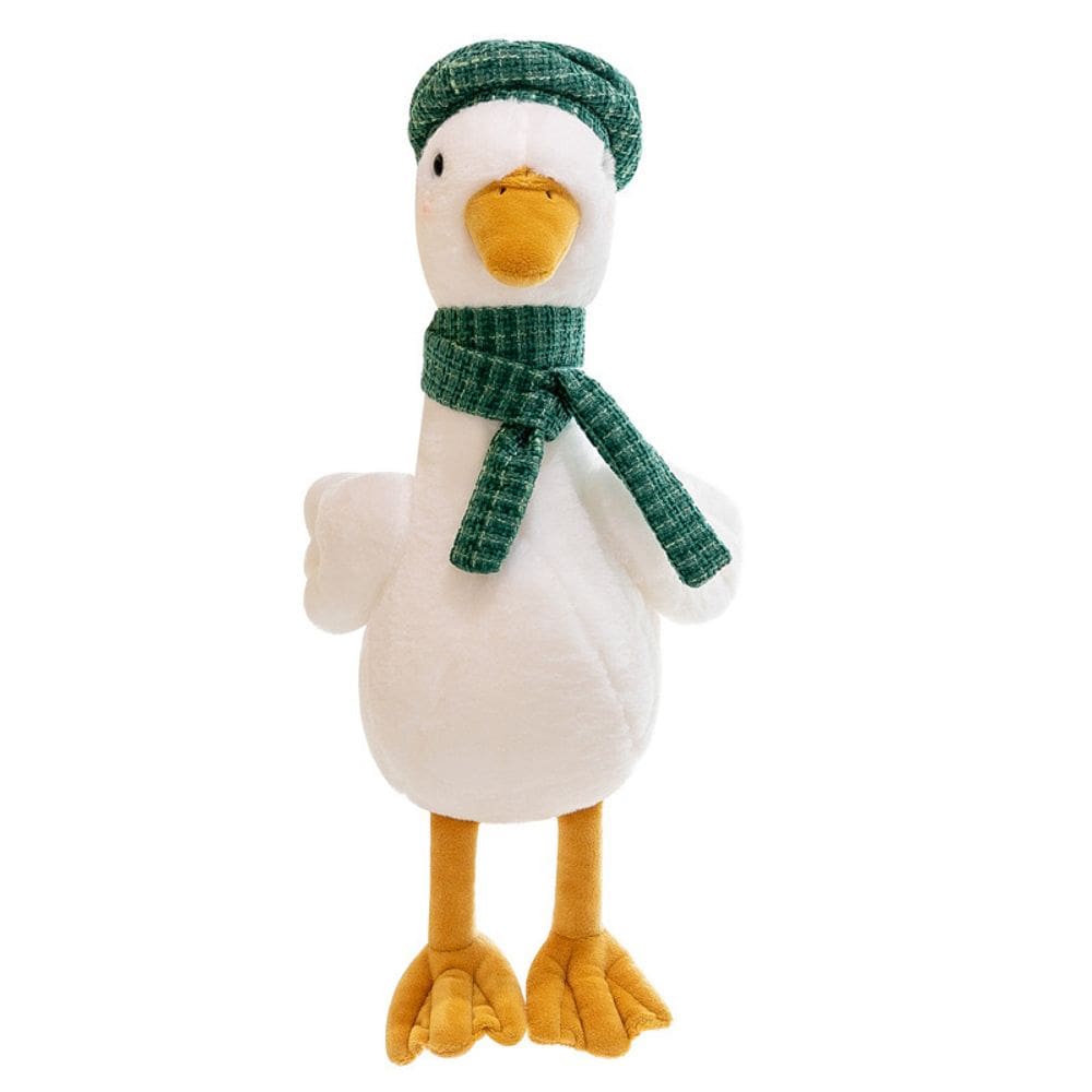 Brinquedo de pelúcia White Goose Doll, pato de pelúcia de 35 cm para crianças
