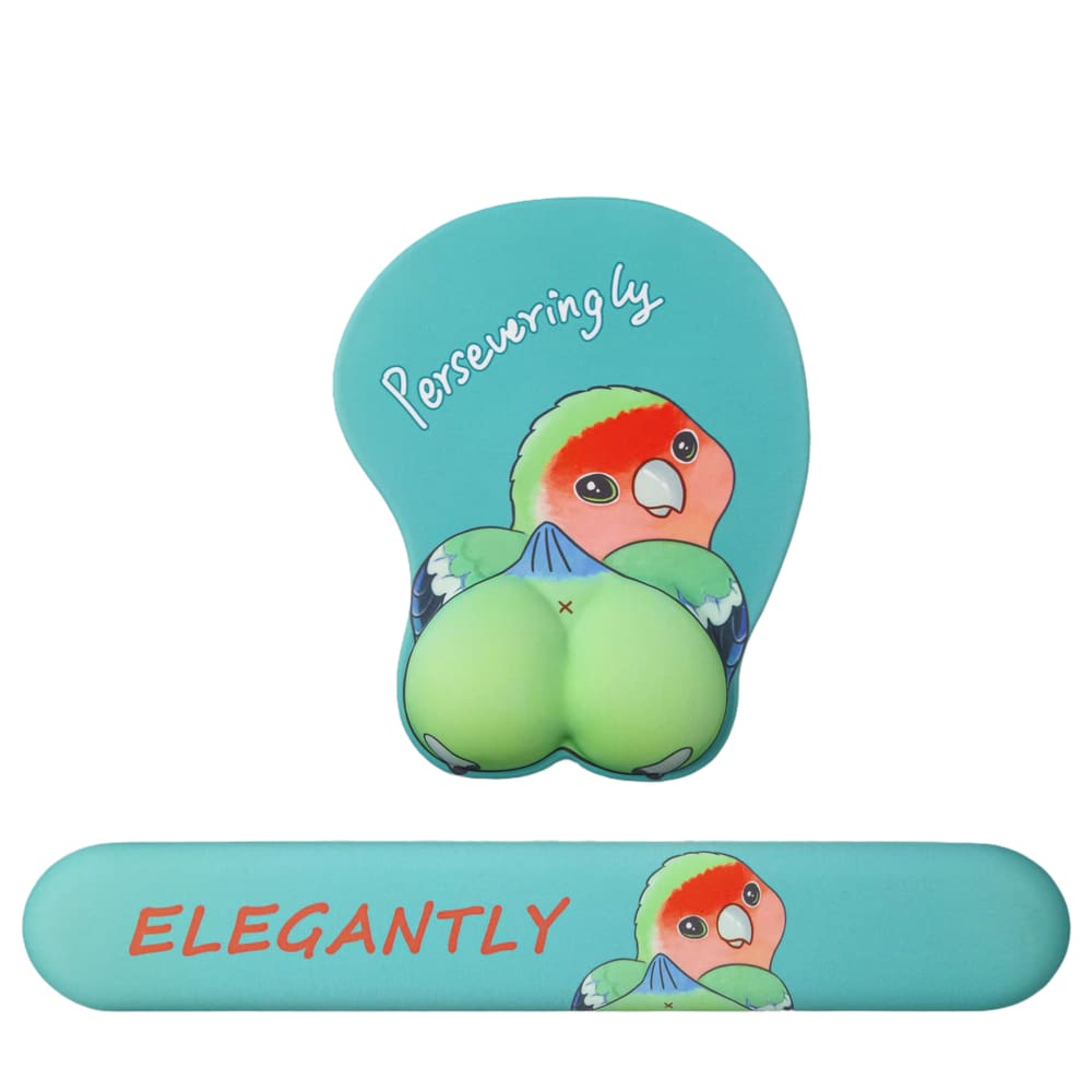 Conjunto ergonômico de descanso de pulso para mouse e teclado