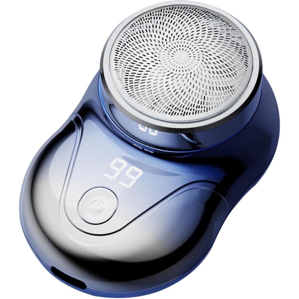 Mini Shaver Portátil Recarregável USB com Display LED Inteligente