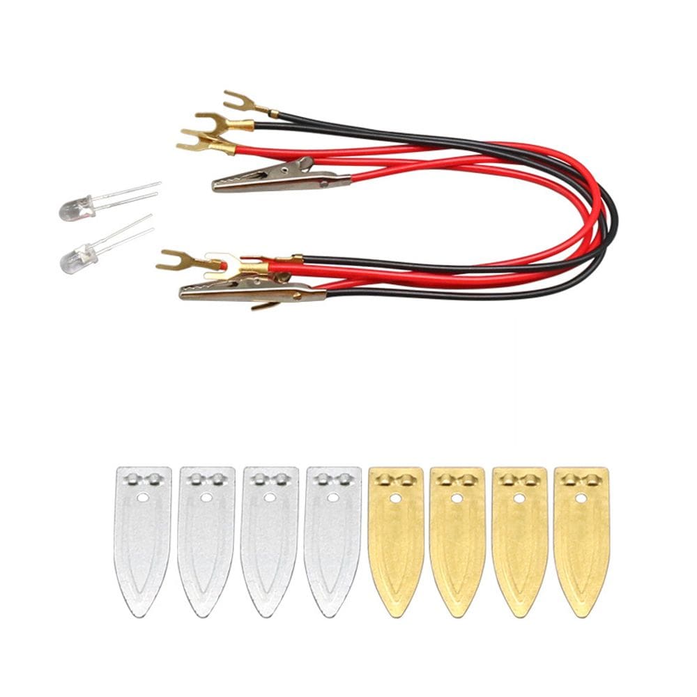 Kit de experimentos científicos de baterias de frutas DIY para crianças - STEM