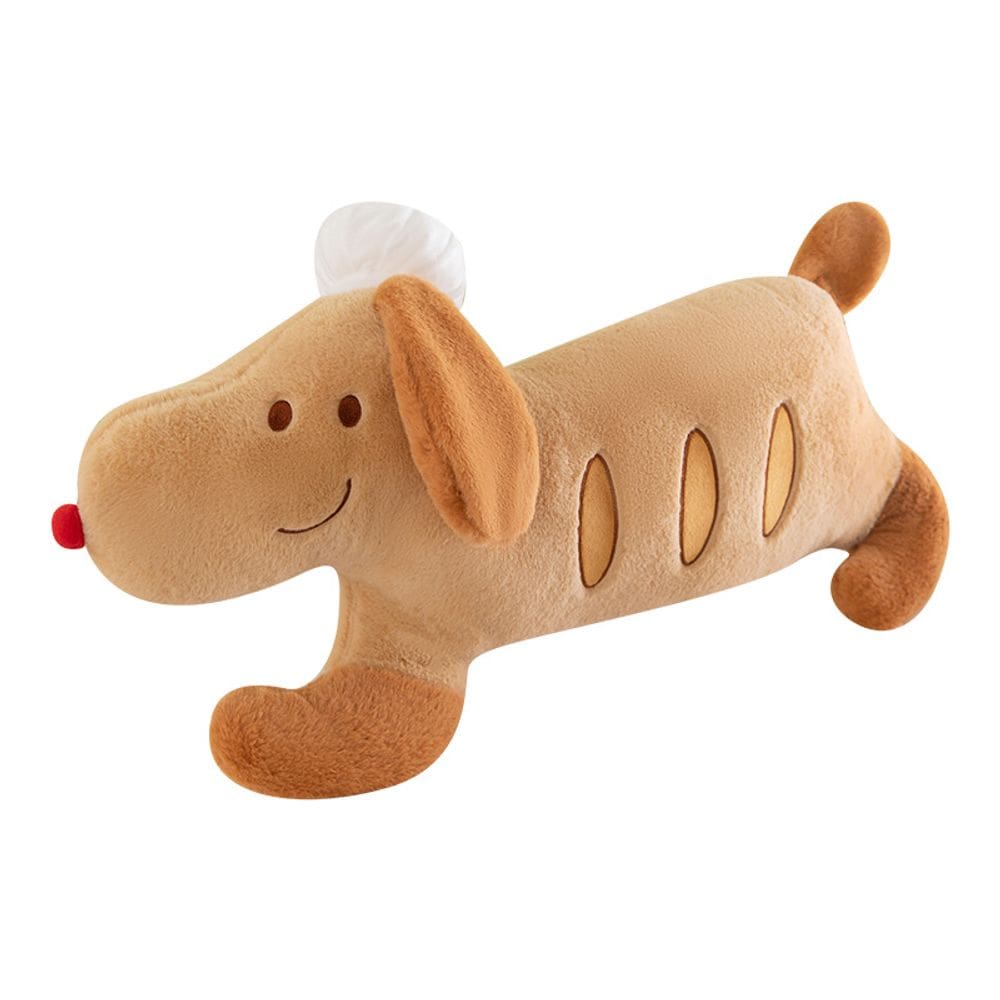 Desenho animado de boneca de pelúcia, estilo baguete, estilo baguete, 50 cm