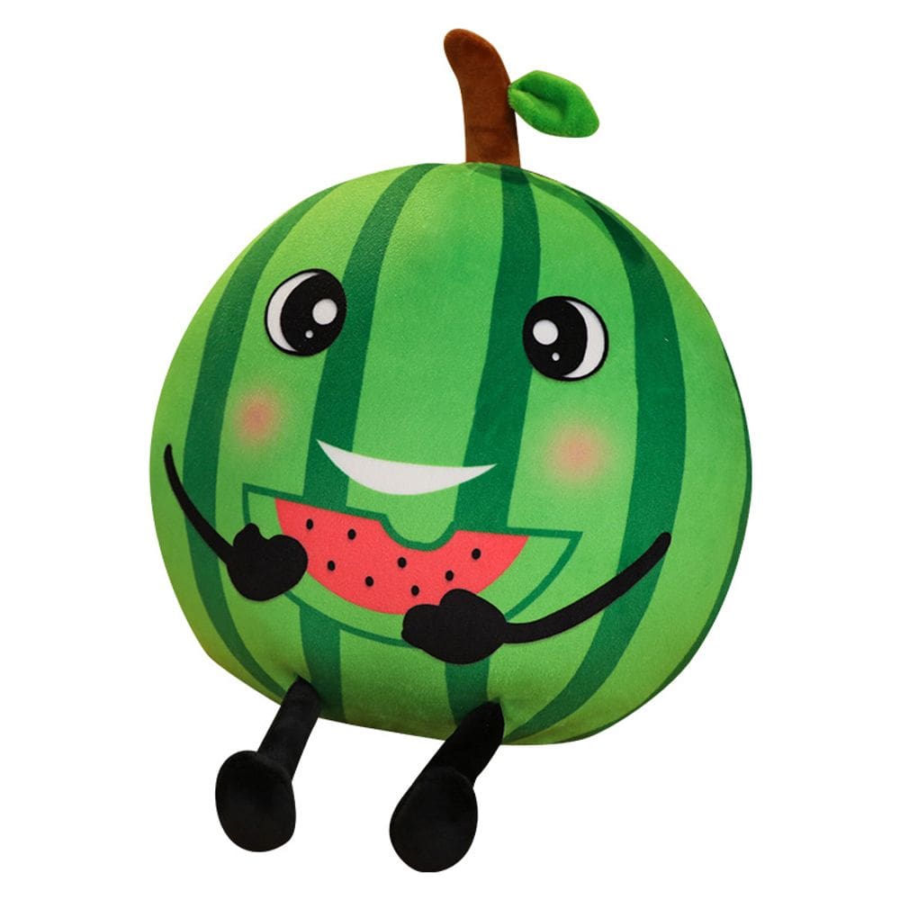 Boneca de frutas recheada com melancia de pelúcia de 30 cm para crianças e adultos