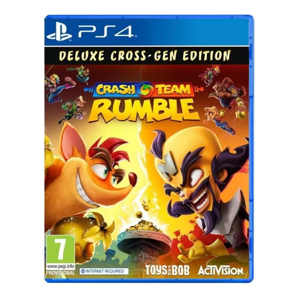 Jogo Crash Team Rumble Deluxe Cross Gen Edition Ps4 Europeu