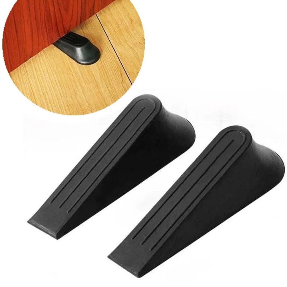 Kit 4 Trava Calço Aparador Cunha Porta Protetor Prendedor