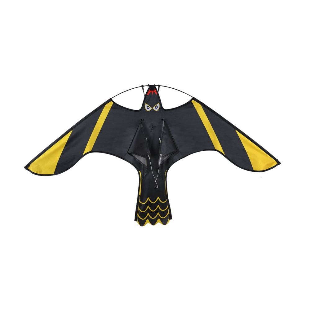 Kite Black Bird para assustar pássaros Garden Farm Lightweight
