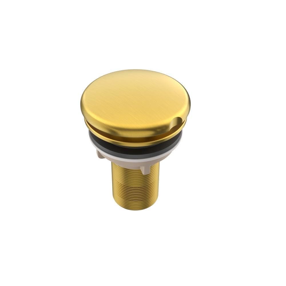 Válvula Lavatório Super Luxo 2.3/8 X1 - Dourado Escovado