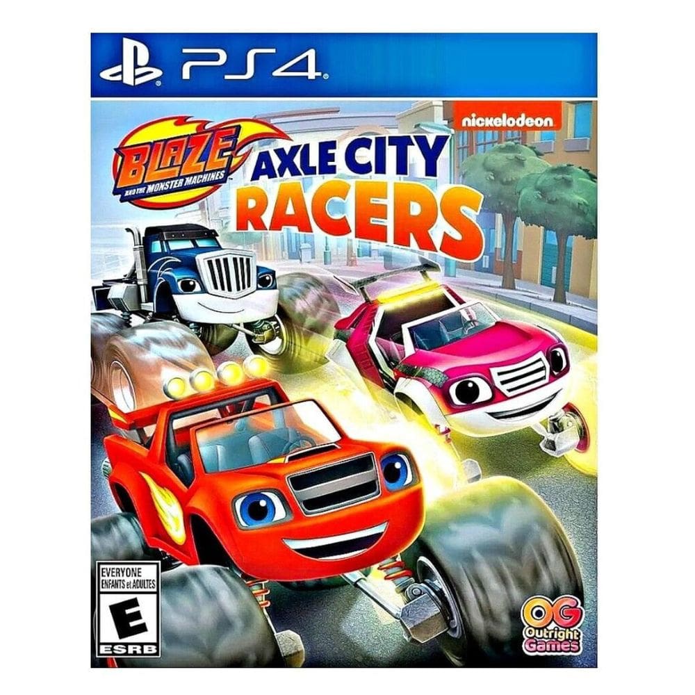 Jogo Blaze And The Monster Machines Axle City Racers Ps4 Usa