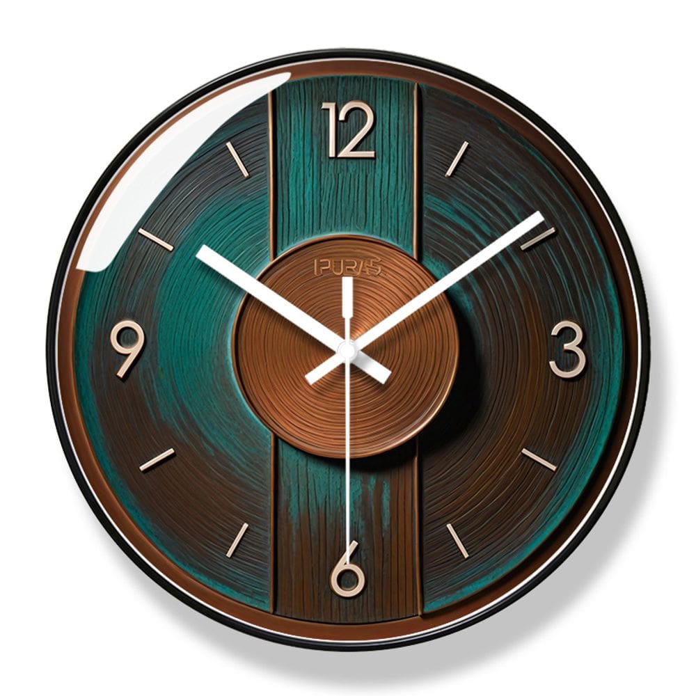 Relógio de parede Modern Creative Non-Ticking Silent 30cm