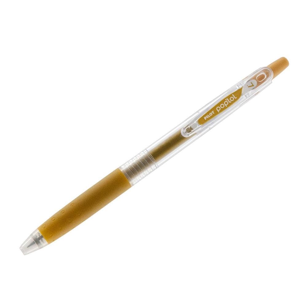 Caneta Gel Pop` Lol 0.7 Dourado 12 Unidades Pilot 241005Do