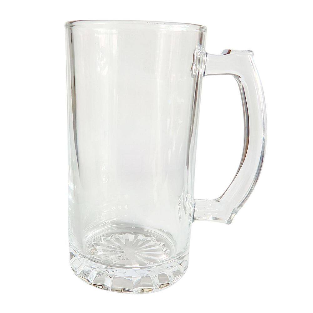Caneca Vidro Grosso Chopp Cerveja Suco Modelo Magnus 480Ml