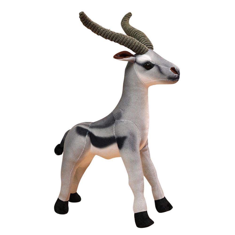 Brinquedo de pelúcia Antílope tibetano realista de 43 cm