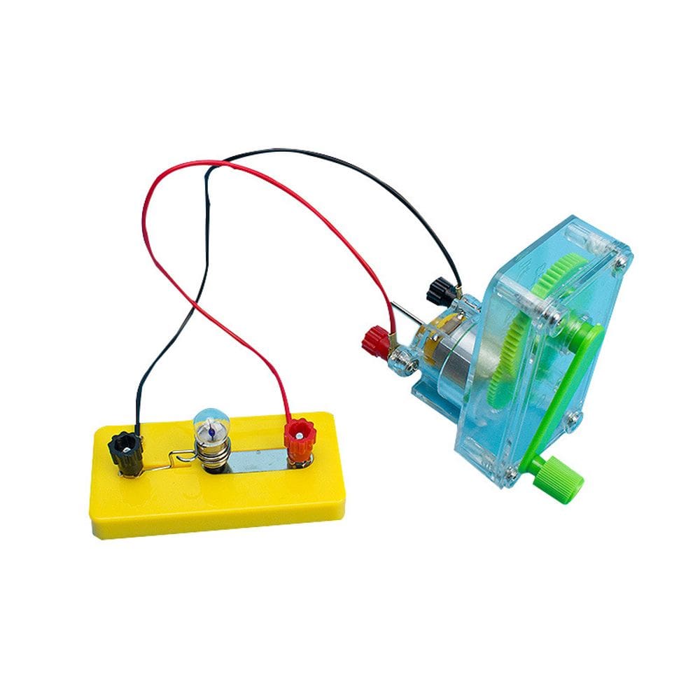 Kit gerador de manivela DIY STEM Science Experiments 100g