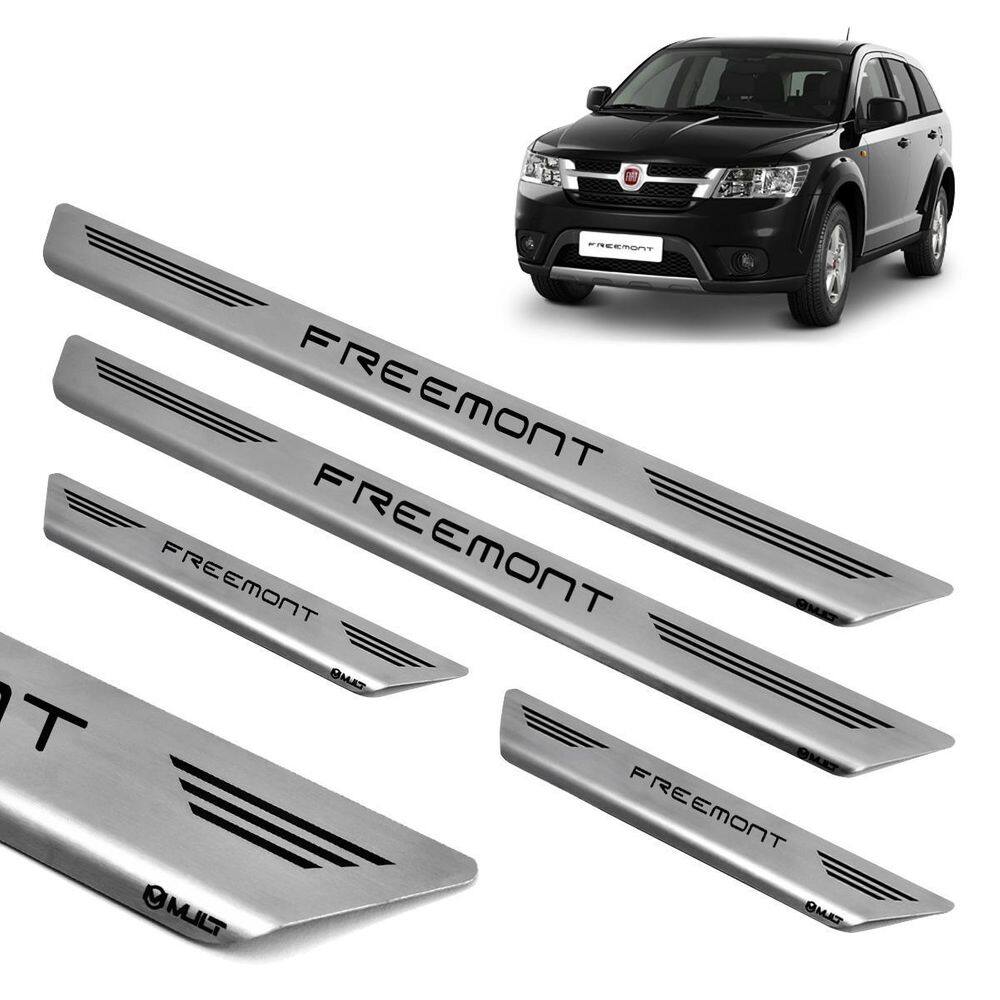 Soleira Aço Inox Mult Escovado Porta Freemont 2012