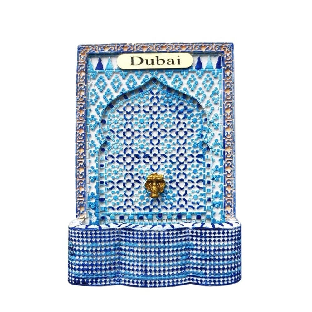 Fridge Magnet Dubai Mosaic 3D Creative Prayer Niche Design