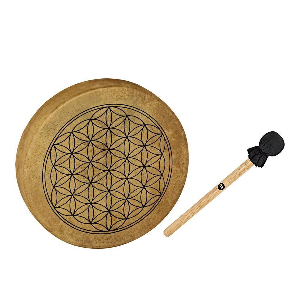 Tambor Hoop Meinl Sonic Energy Flor da Vida – Pele Natural 38Cm