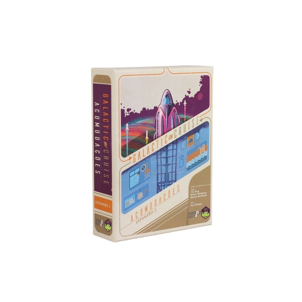 Expansão Acomodações - Galactic Cruise Jogo de Tabuleiro Jelly Monster