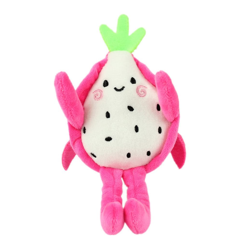 Boneca de pelúcia de pelúcia de desenho animado Dragon Fruit de 15 cm para crianças