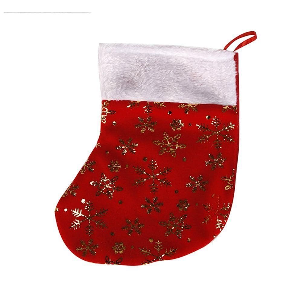 Bota Natalina Encantada 34cm - Decoração Charmosa Para Sua árvore De Natal