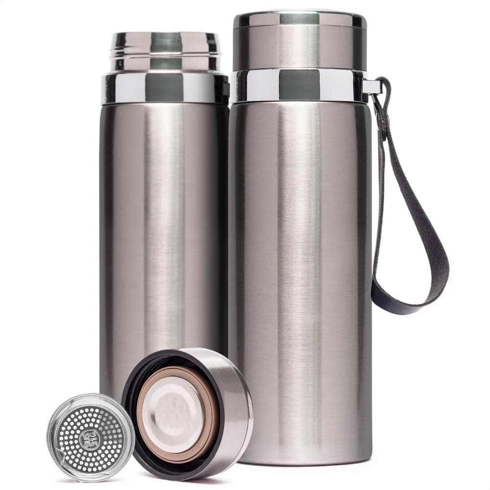 2X Vittak Garrafa Térmica Inox 800Ml Água Gelada Quente Com