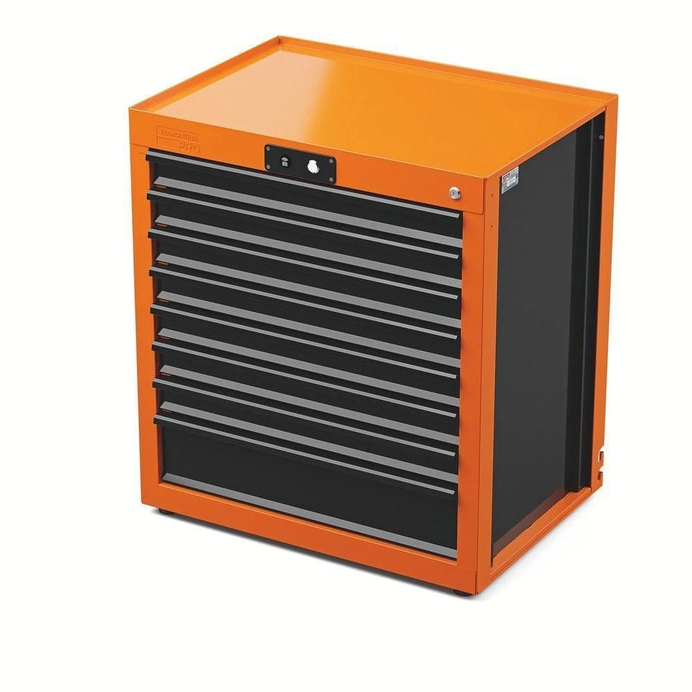 Módulo Smart System Bancada 8 Gavetas Tramontina Pro Laranja Orgnizador Ferramentas Gavetas Armários Tramontina