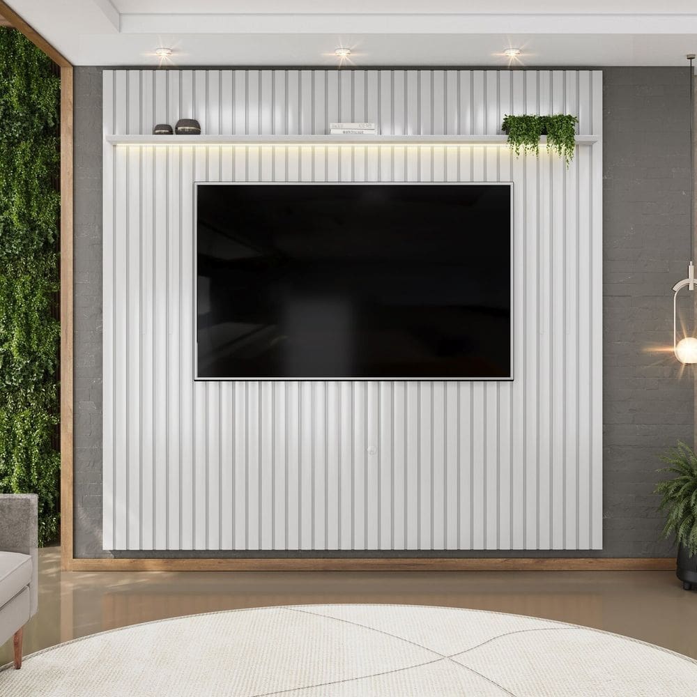 Painel para Tv 75 Polegadas com Led 250cm Trento Bali