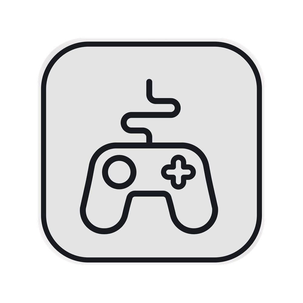 Luminária Gamer Controle Branco - Ilumine Seu Gameplay Com Estilo E Conforto!