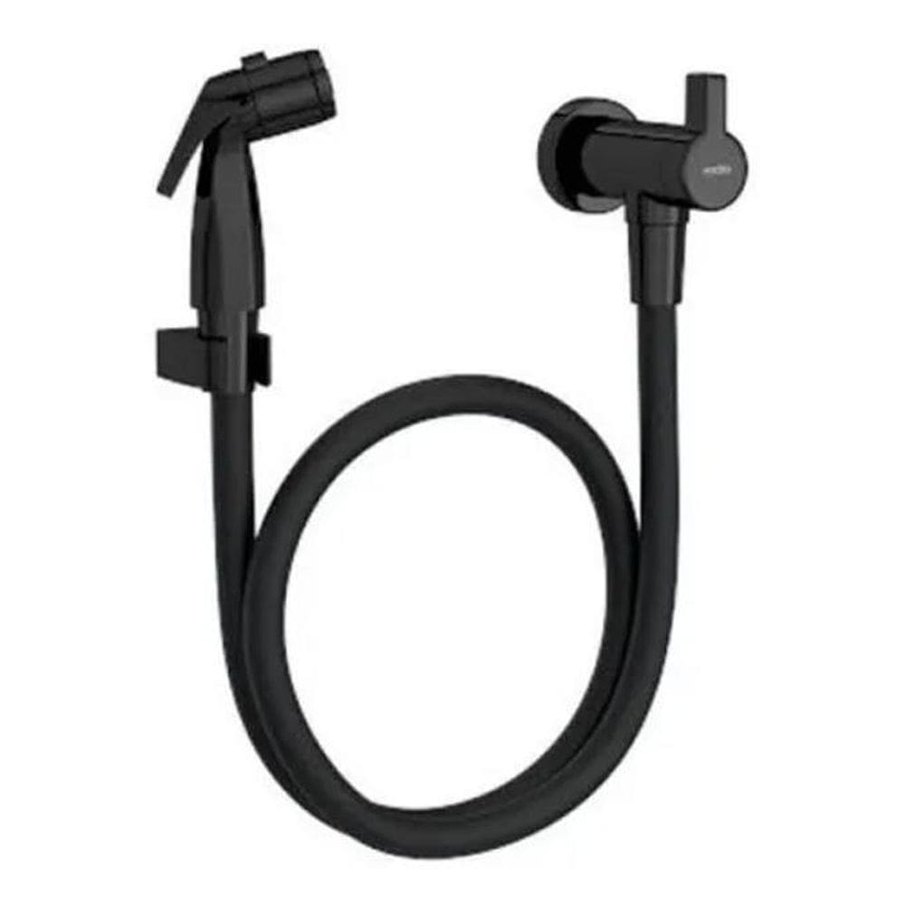 Kit 2 Ducha Higiênica Hydra Hydraplus Com Registro Preto