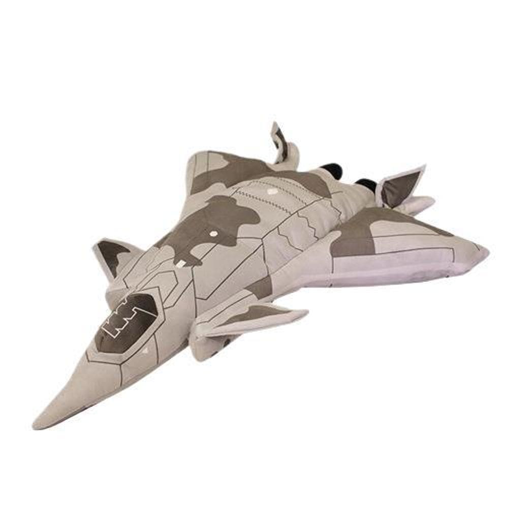 Boneca de brinquedo de pelúcia Soft Cartoon Fighter Jet Large Stuffed Airp