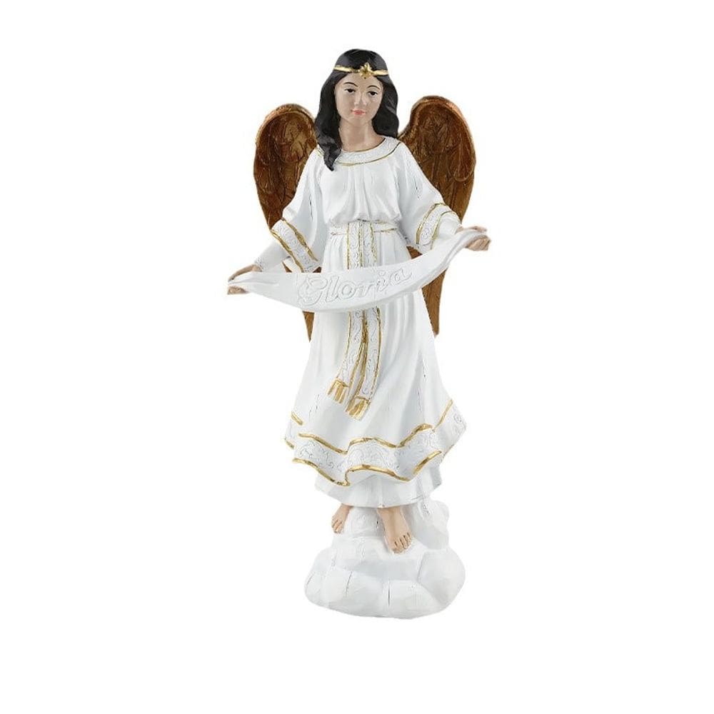 Estátuas, estatuetas, escultura, ornamento, resina de anjo de Natal