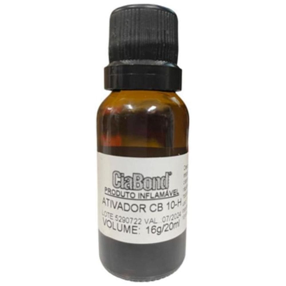 Ativador CiaBond CB 10-H para Ciano Líquido 20ml