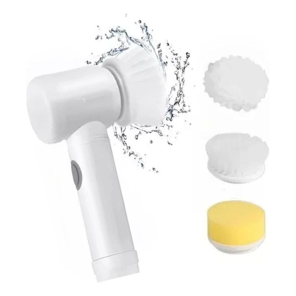 Escova Elétrica Rotativa Limpeza Multiuso 3 Em 1