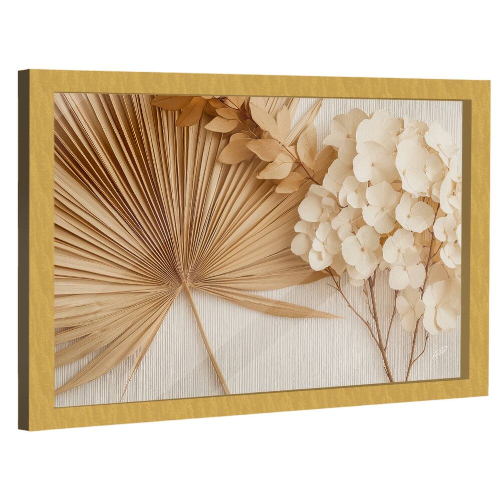 Quadro Decorativo Galho e Flores