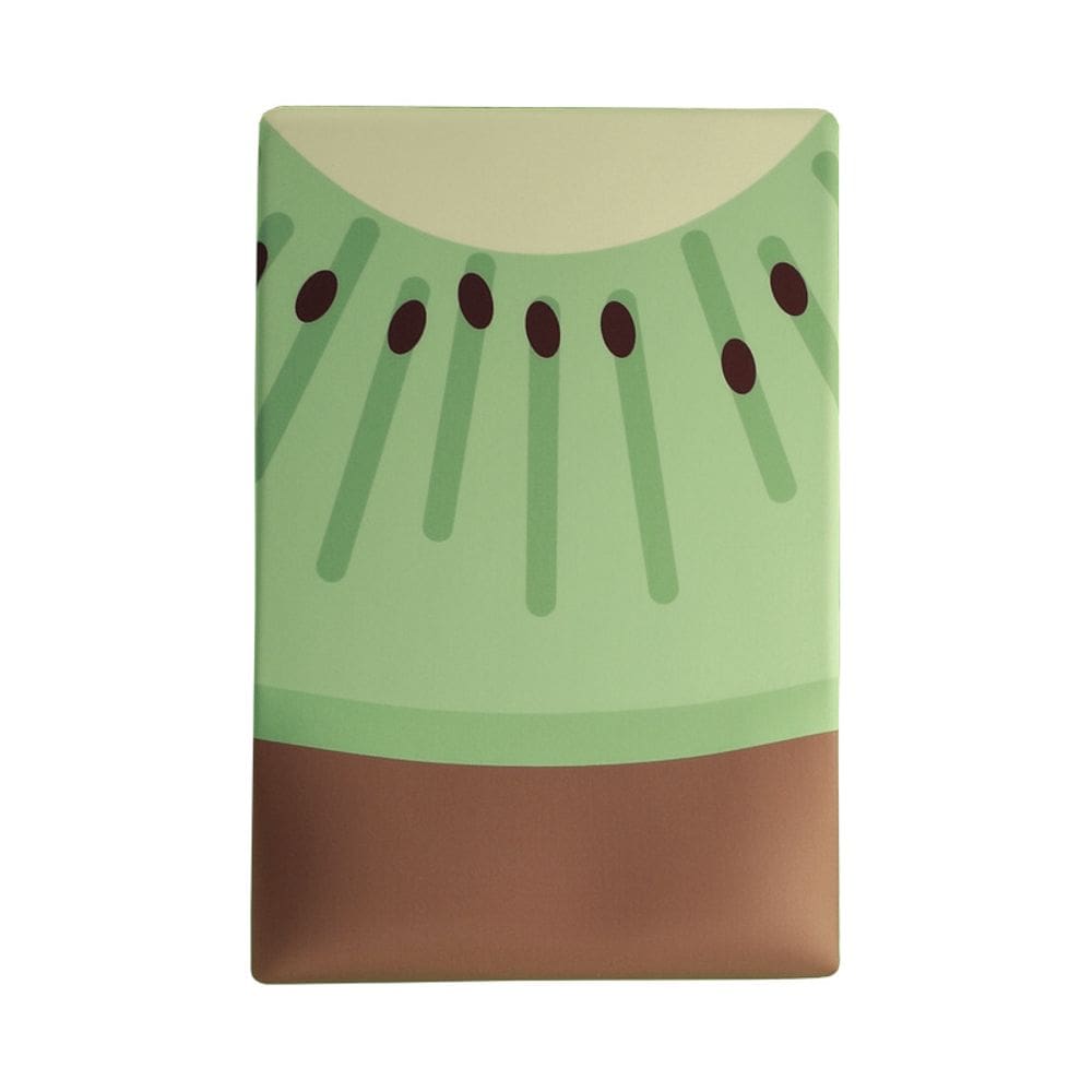 Mouse Pad Kiwi Fruit com suporte de pulso, silicone e tecido
