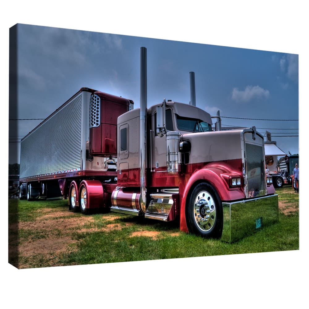 Quadro Decorativo Carreta Americana