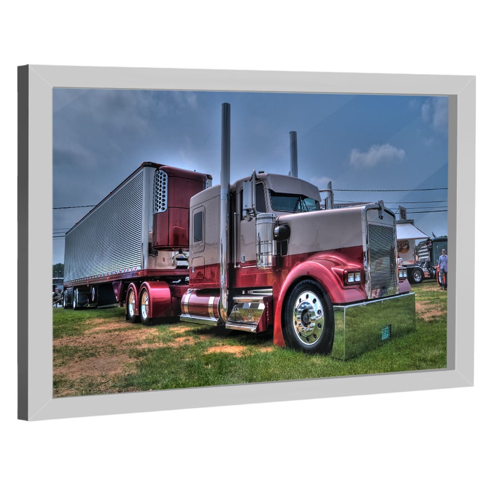 Quadro Decorativo Carreta Americana