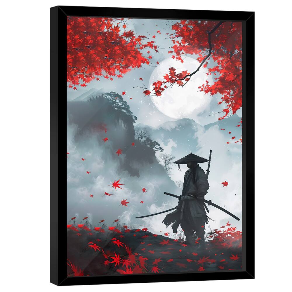 Quadro Decorativo Samurai Ásia