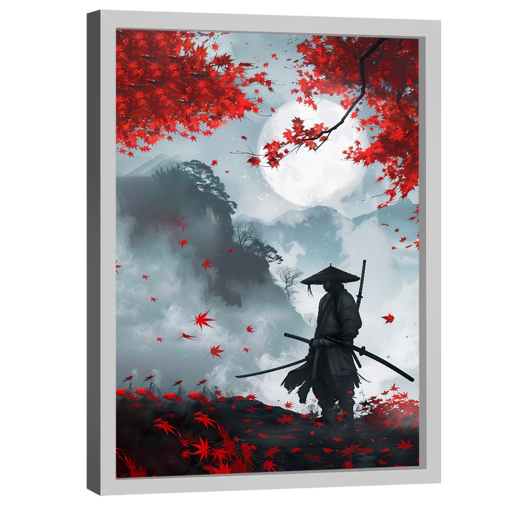 Quadro Decorativo Samurai Ásia