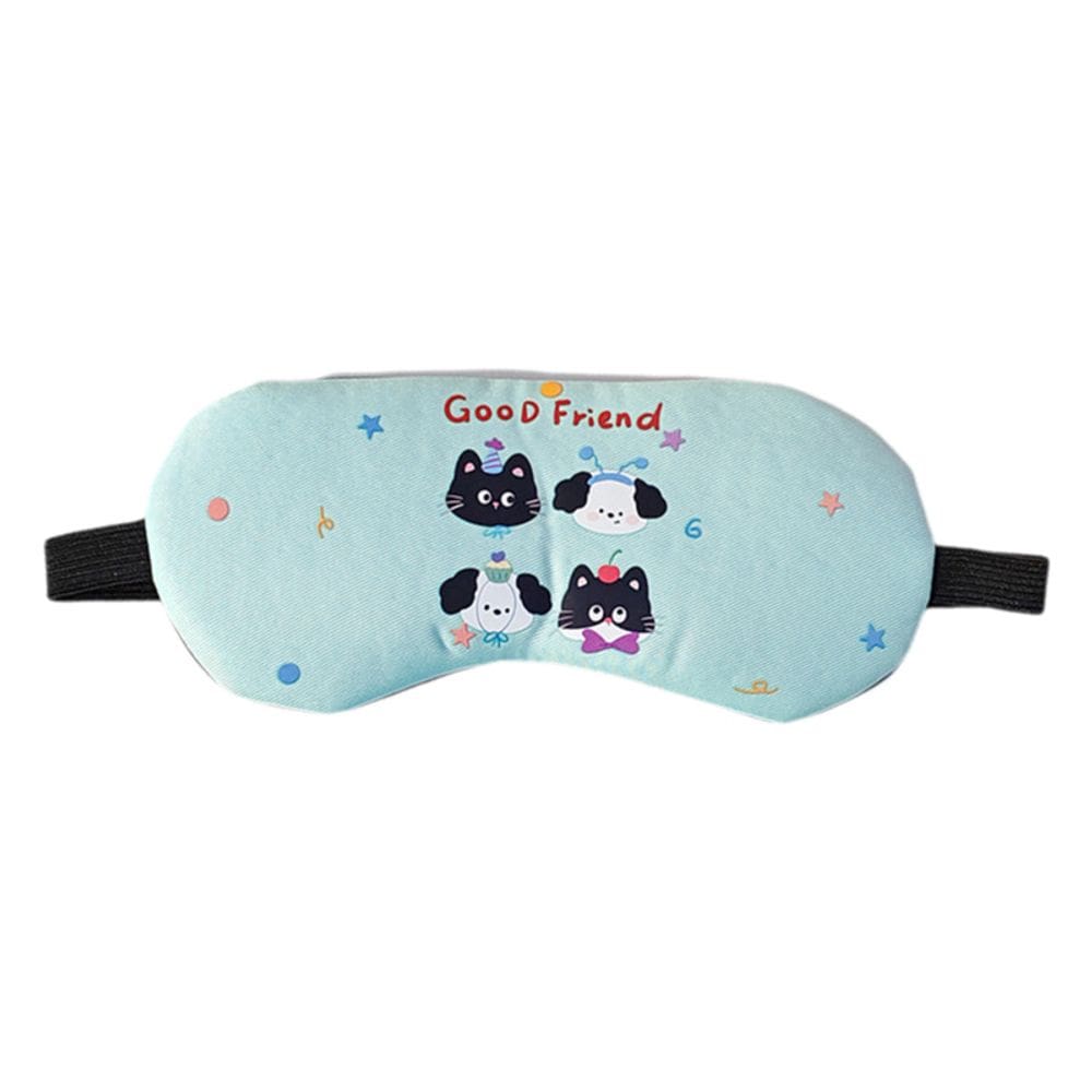 Máscara de dormir Desenho Animal Good Friend Theme Poliéster
