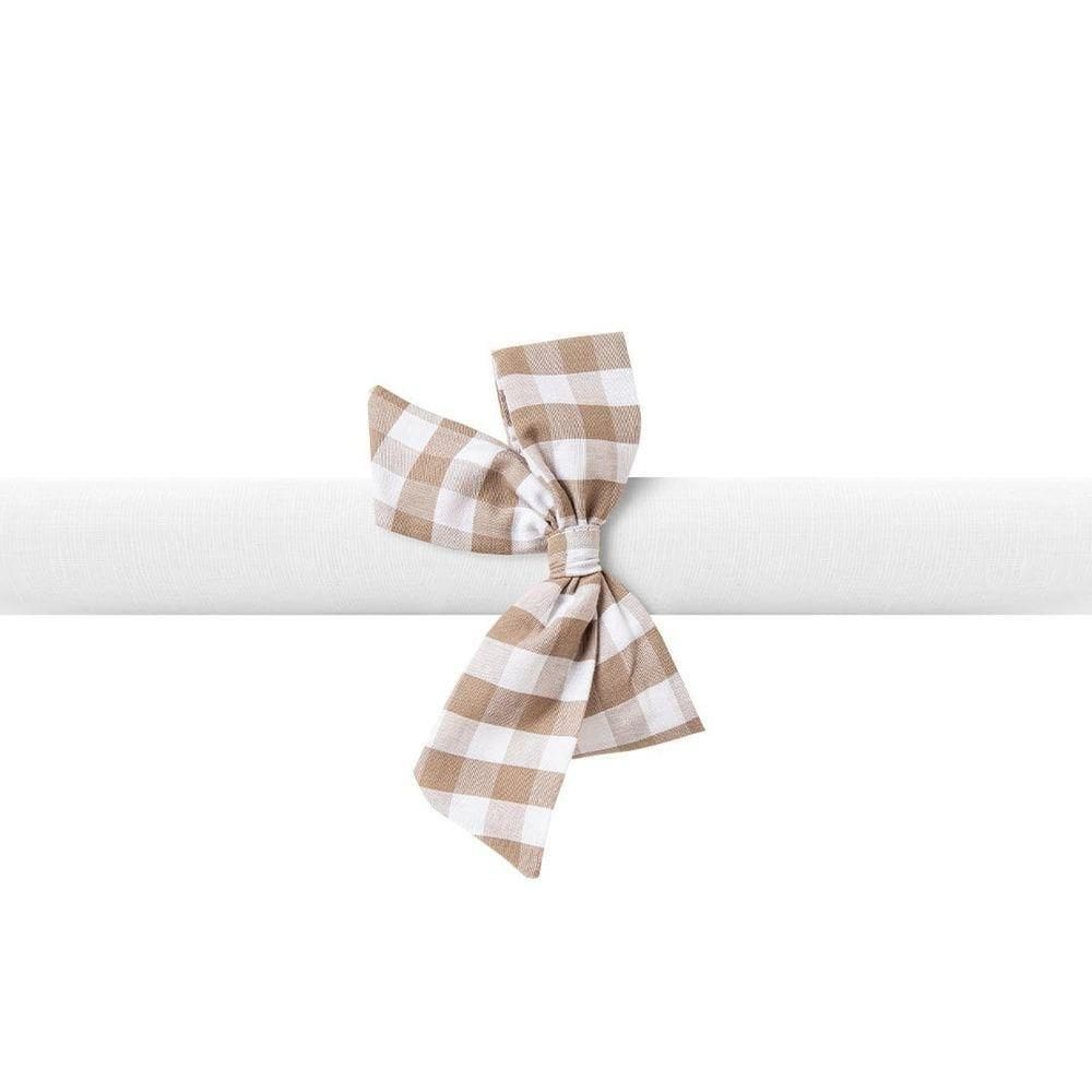 Anel De Guardanapo Copa E Cia 2 Peças Marie Taupe