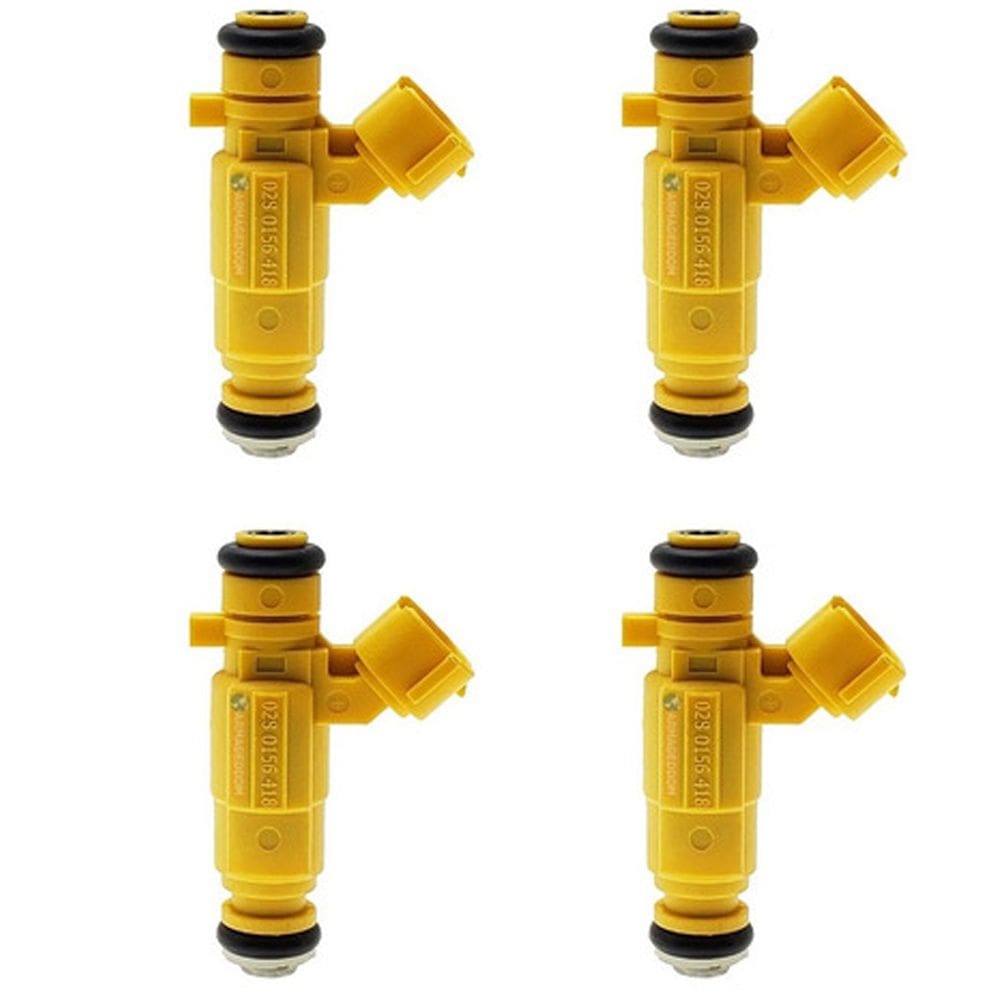 Kit 04 Bicos Injetores Bosch Nissan Tida Livina 1.8 Flex