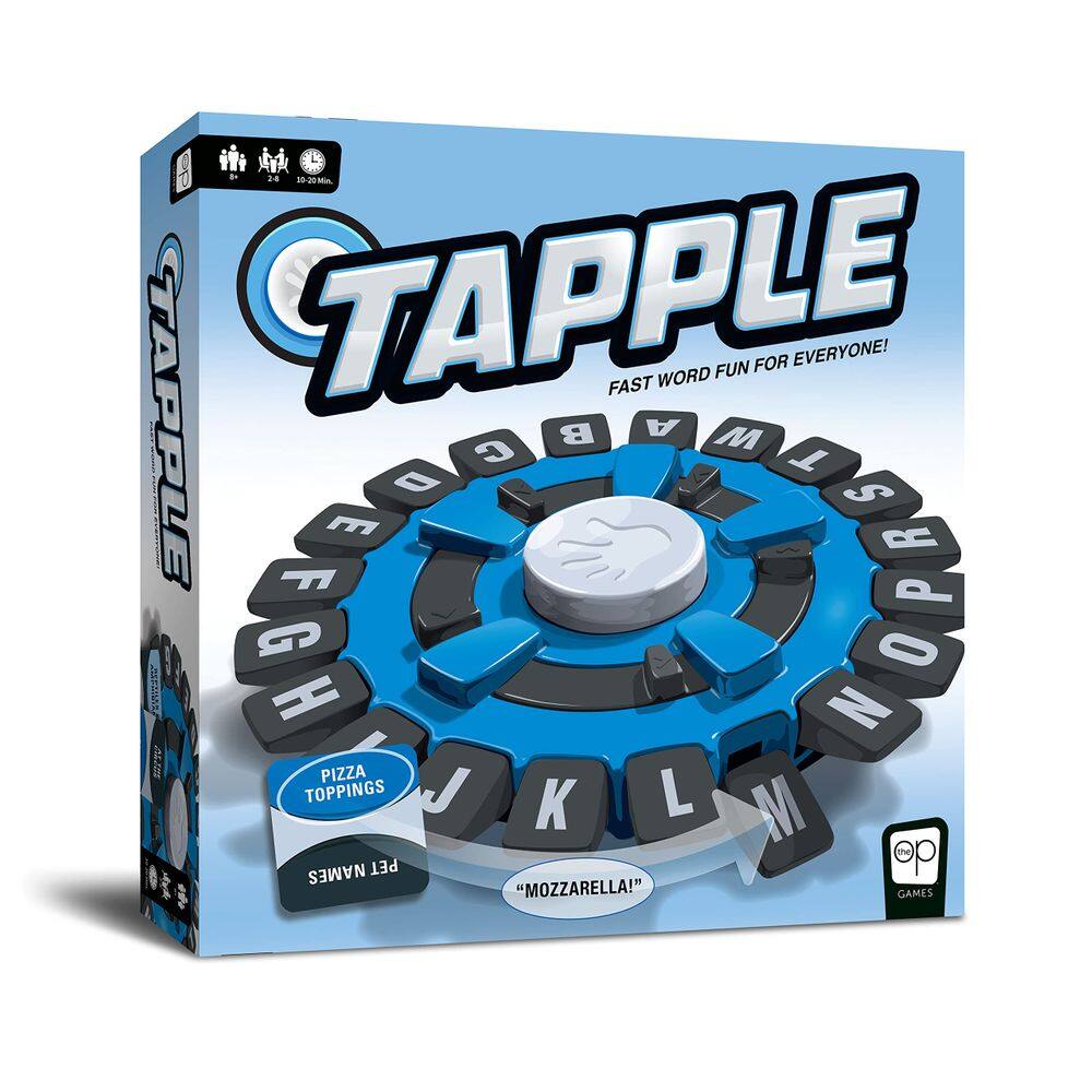 Jogo de Tabuleiro Usaopoly Tapple Word Game Familiar +8 anos - 2 a 8 Jogadores