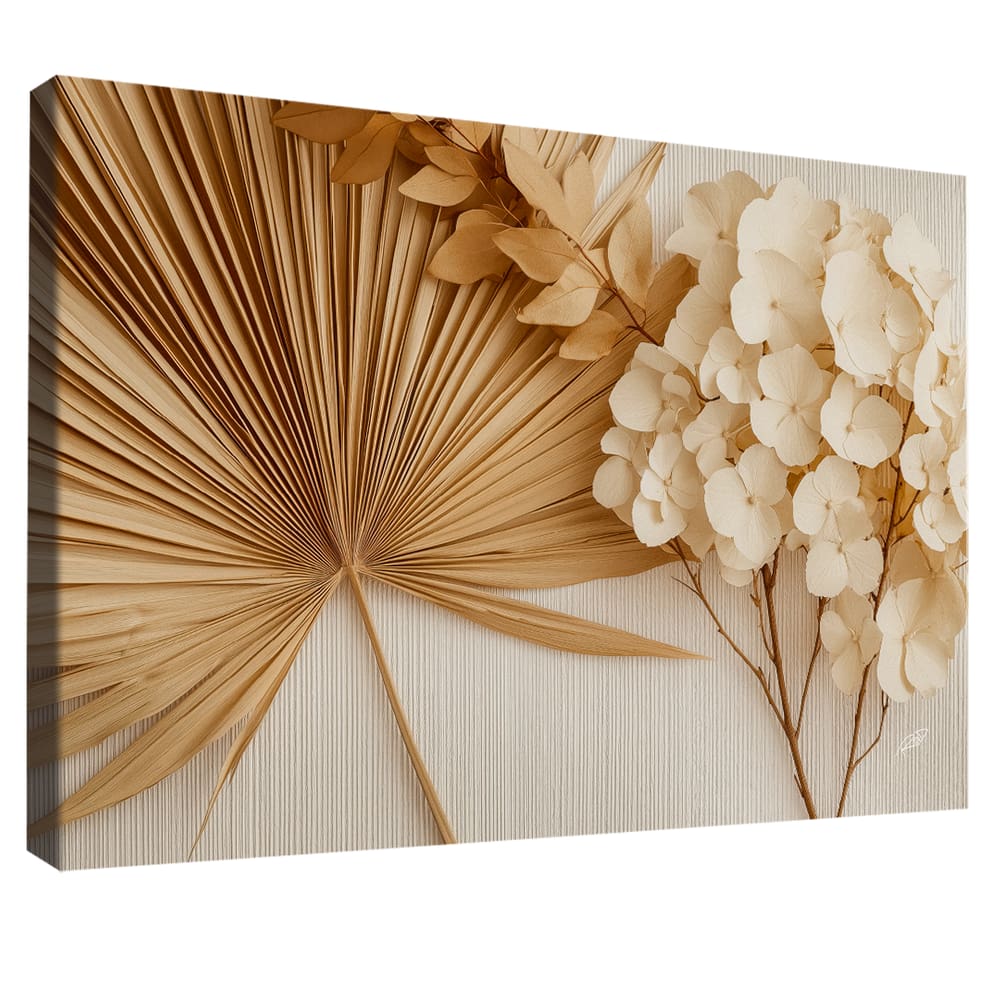 Quadro Decorativo Galho e Flores