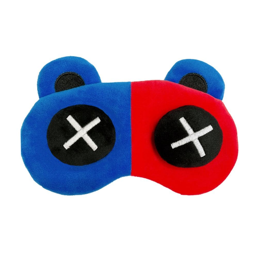 Máscara de dormir Cute Cartoon Panda Plush Máscara de olhos para dormir