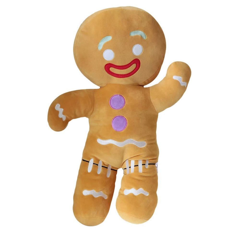 Boneca de pelúcia Cartoon Gingerbread Man 50cm - Natal