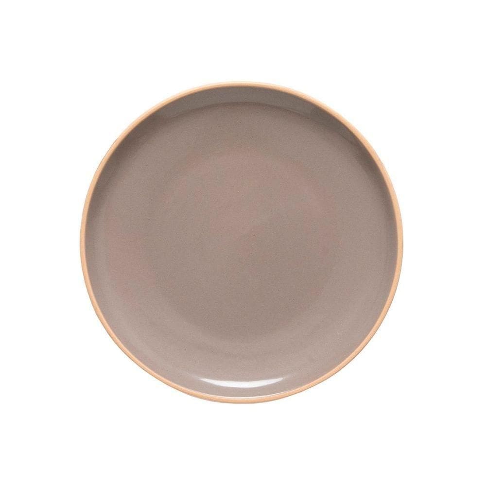 Prato De Sobremesa Copa E Cia Harmonie Em Cerâmica Vanilla